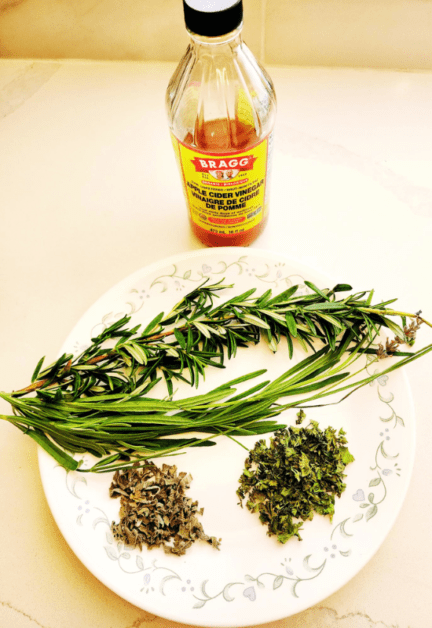 ingredients for hair infusion recipe