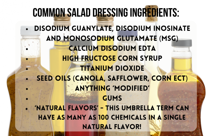 salad dressing ingredients